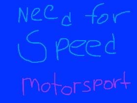 Need For Speed Motorsport