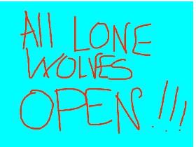 To all Lone Wolves 1