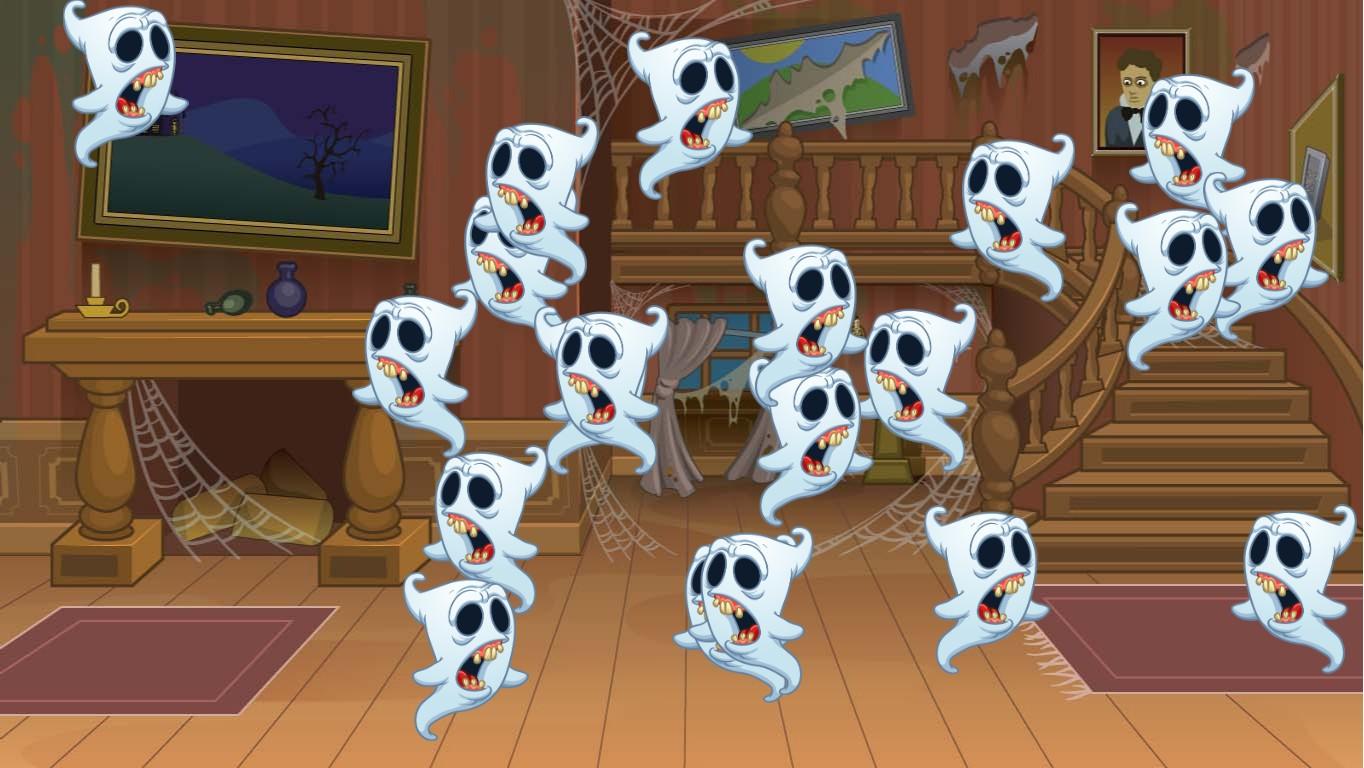 CLICK TO KILL THE GHOSTS