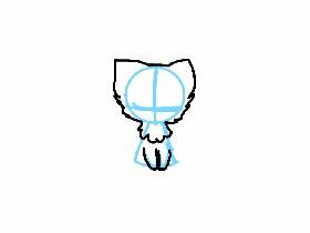 how i draw cute wolves