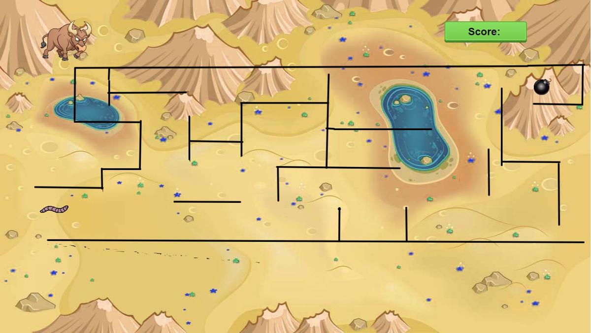 Crazy maze