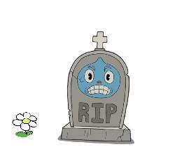 Goopy tombstone simulator