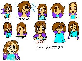 Me in different styles.  1