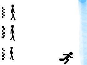 Running In the stick