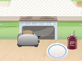 A Cooking toast Game
