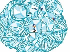 stuck in ice