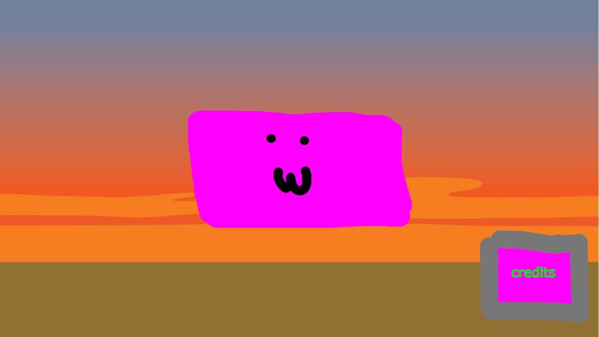 The large pink block