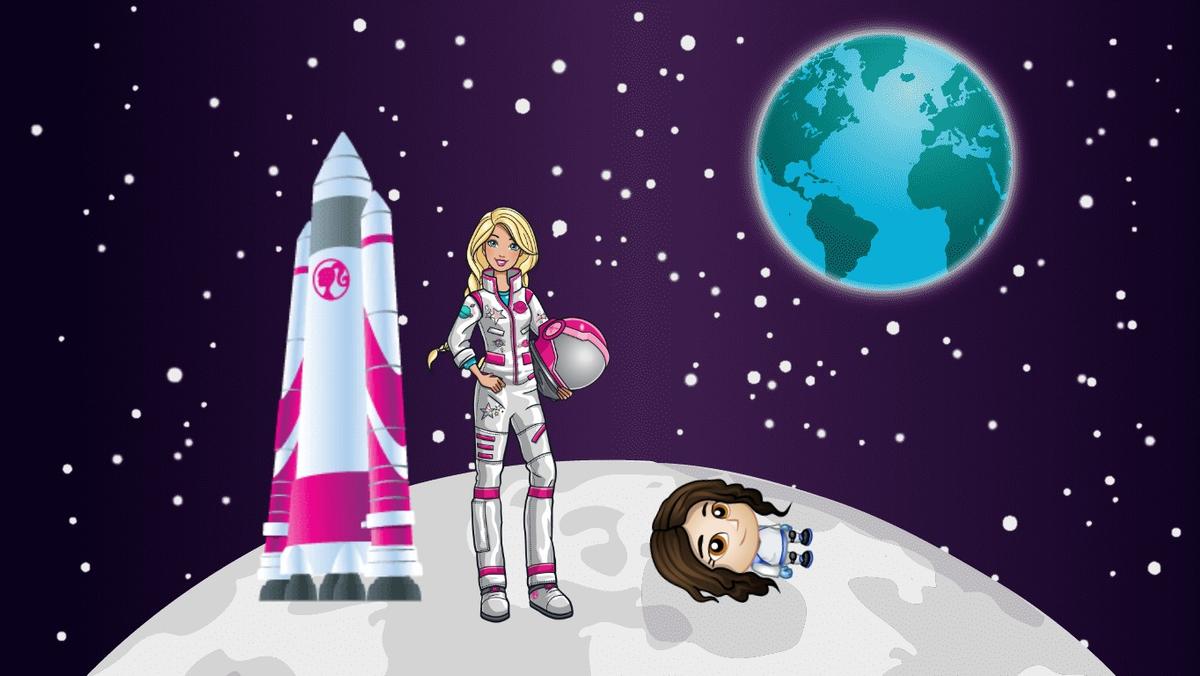Saftey in space from Barbie