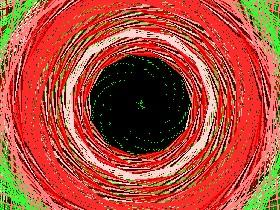 a hole