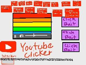Youtuber Clicker 🎬💻🔔 1 2 1
