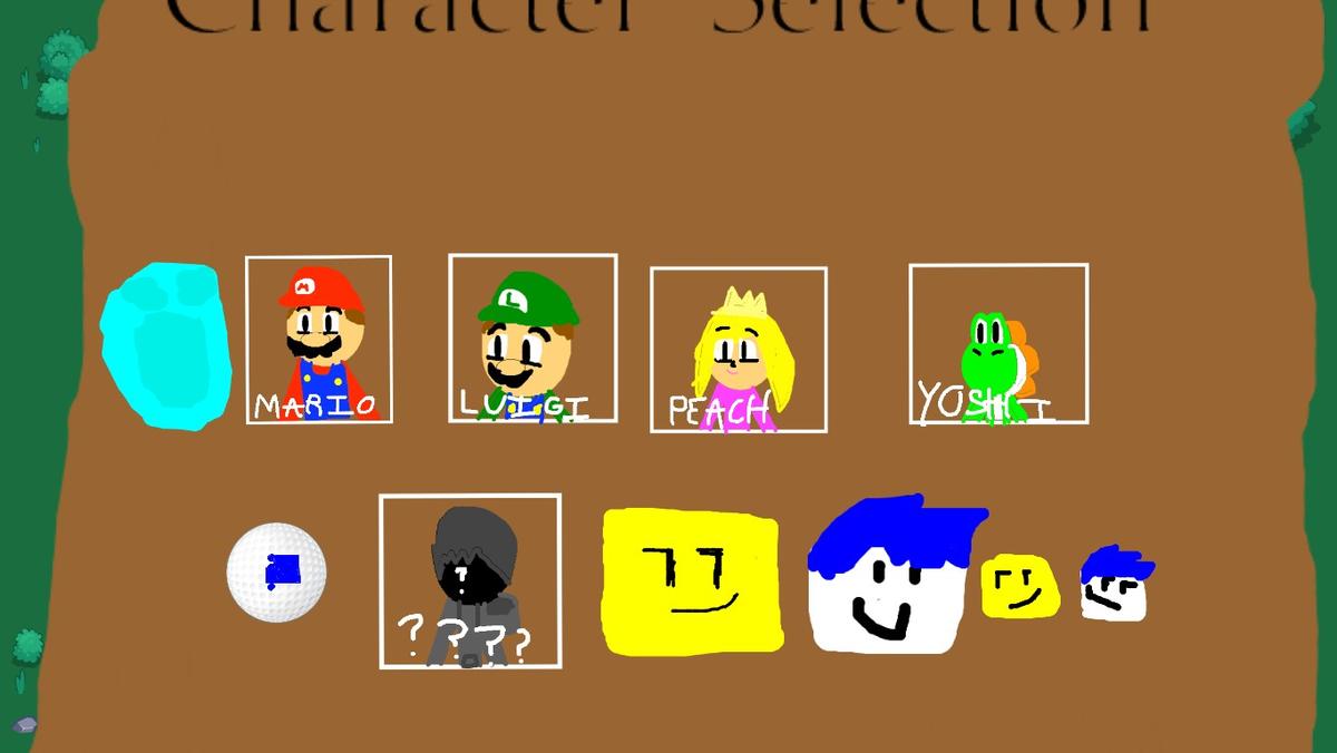 Mario Kart with 3 more characters