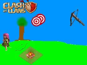 Clash of Clans Archer range 1