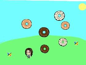 Catch the falling donuts!