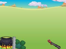 shoot devil in cauldrin