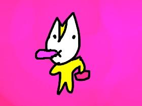 Gum blowing animation