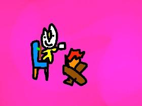Camping animation