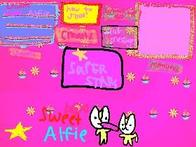 Sweet Alfie’s Club poster plz view! 1