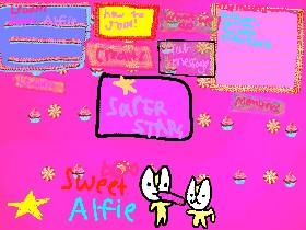Sweet Alfie’s Club poster plz view! 1 1 1