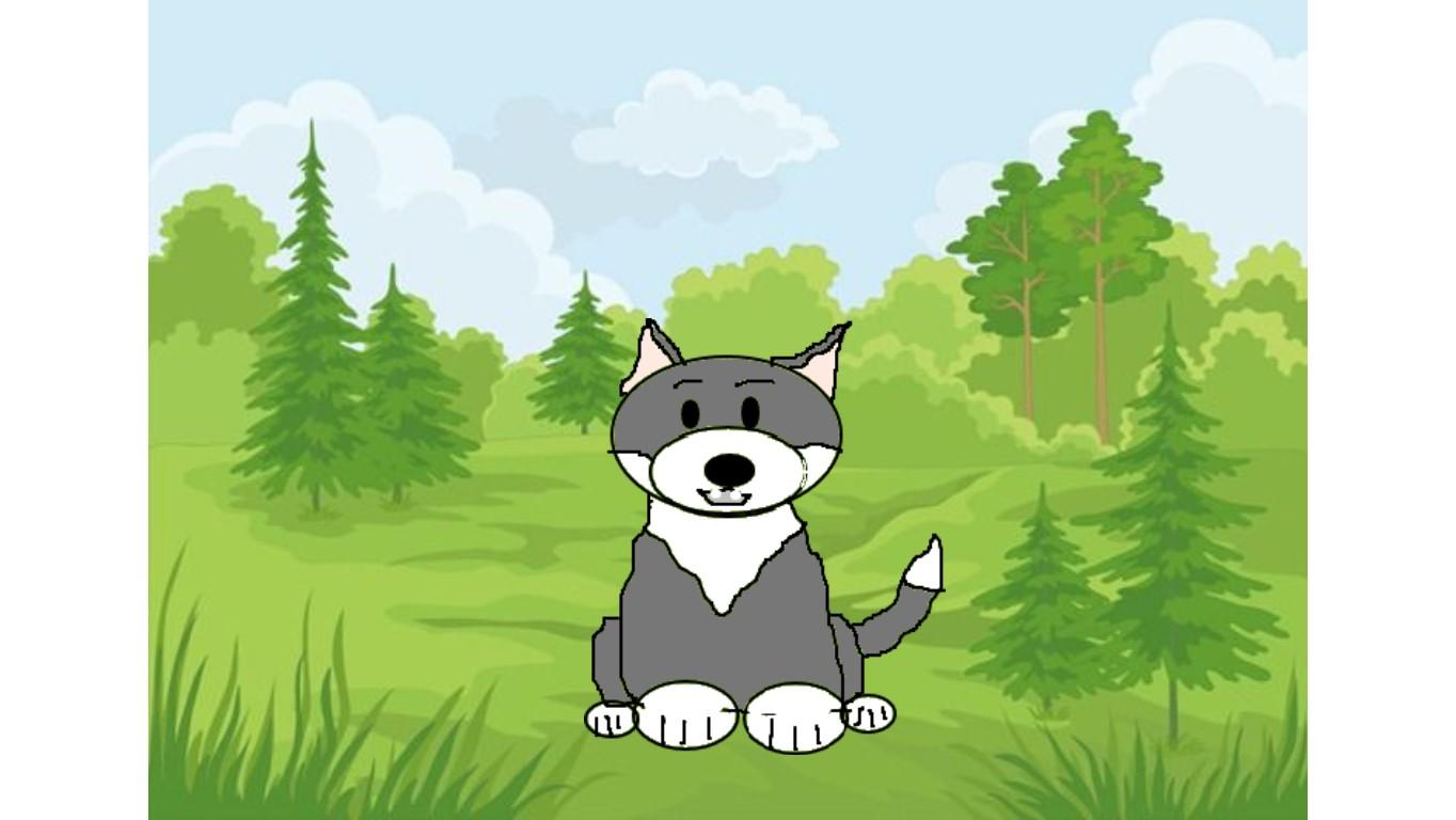 Wolf animation