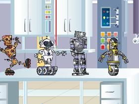 dacing robot!