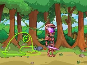 run away from the monster