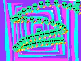 alien drawing
