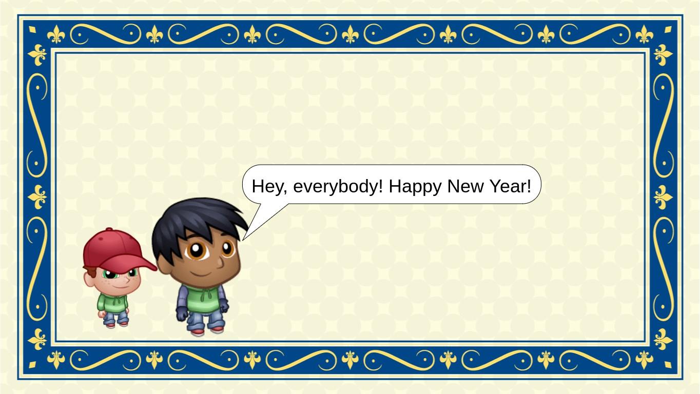 New Year's Resolution