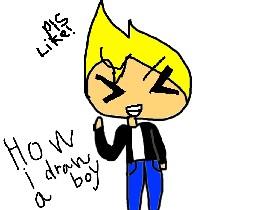 how i draw a boy!