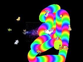 Crazy unicorn with frens