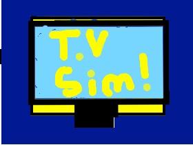 T.V Simulator! 1