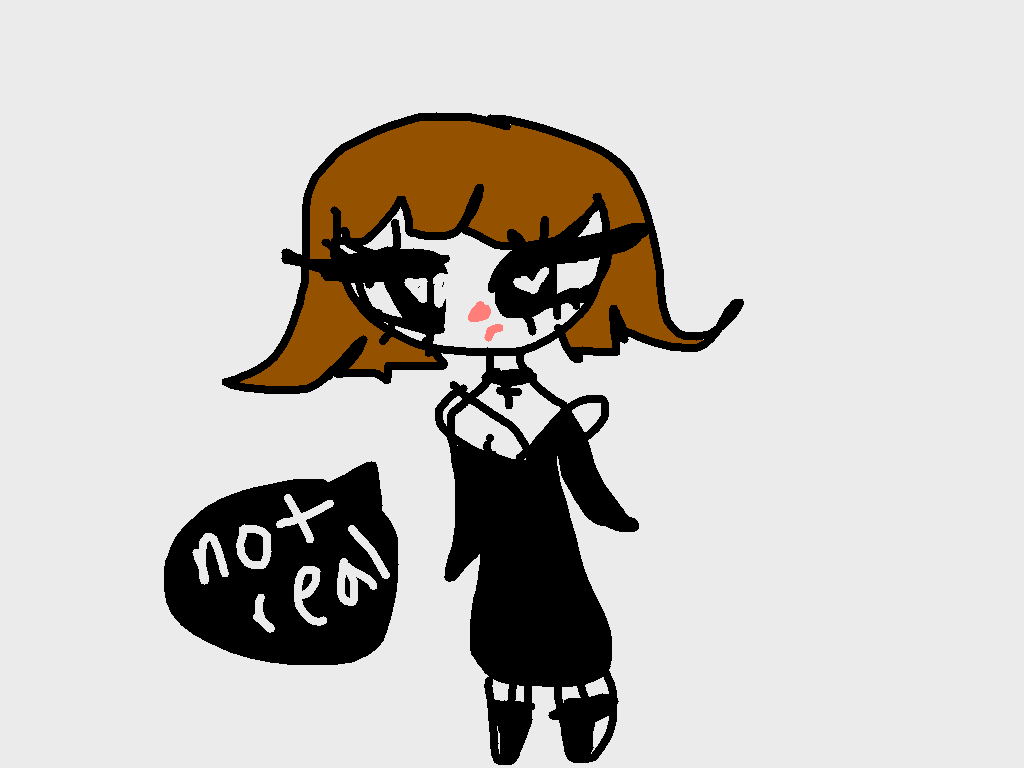 "not real"