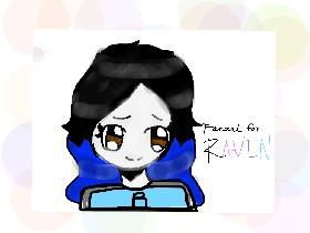 fanart for raven -Ice Wolf