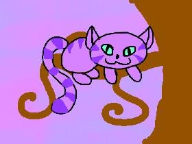 Smiling cat animation