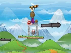 Use a kid or cannon