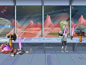 multiplayer 2v2 space fight