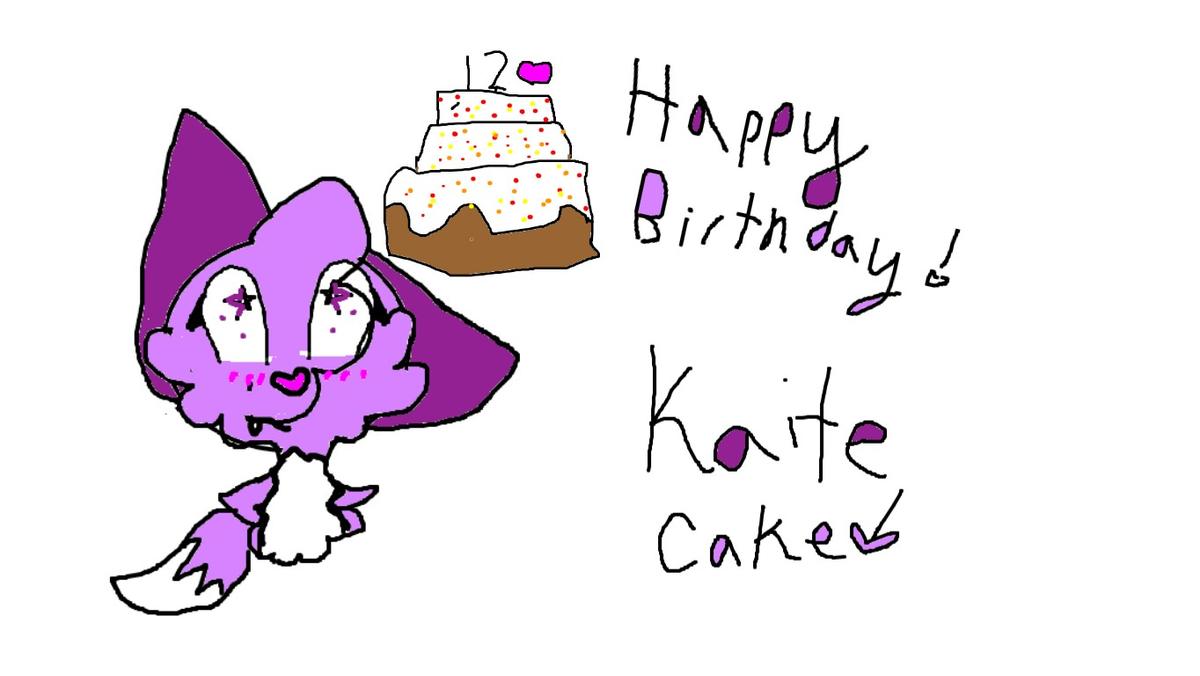 happy birthday kaitie cake//i love cake