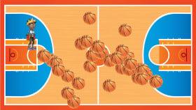Basketball with physics