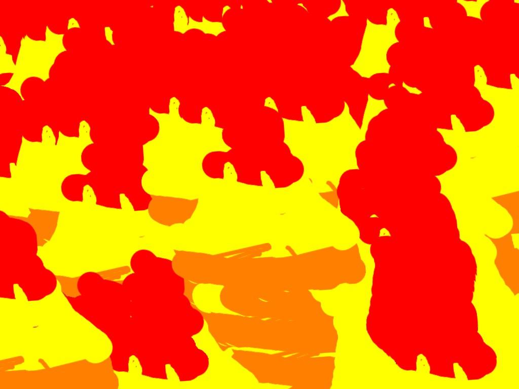 draw a fire trail