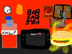 make the burger
