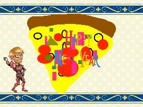New Year&#039;s pizza