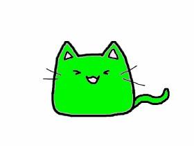 the green cat
