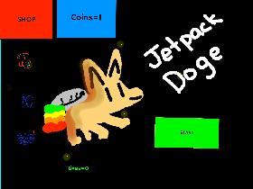 Jet pack Doge 1