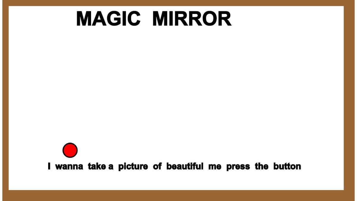 Magic mirror