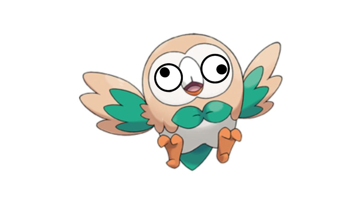 Mad-eye Moody’s twin Rowlet