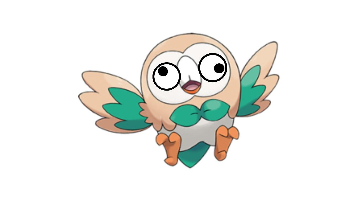 Mad-eye Moody’s twin Rowlet
