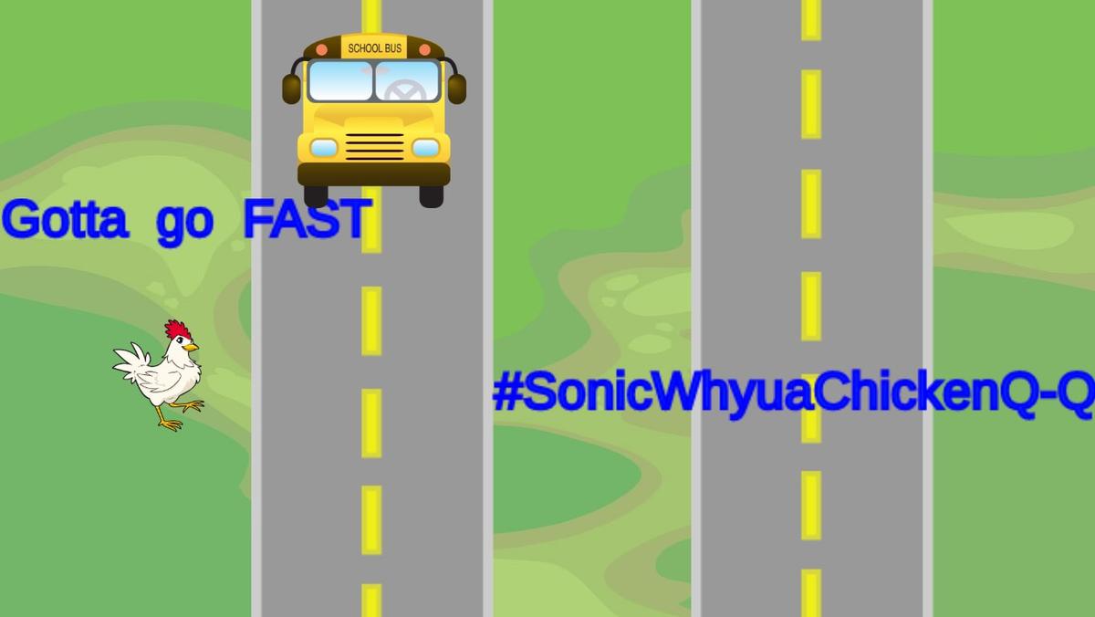 Sonic Why U A Chickin