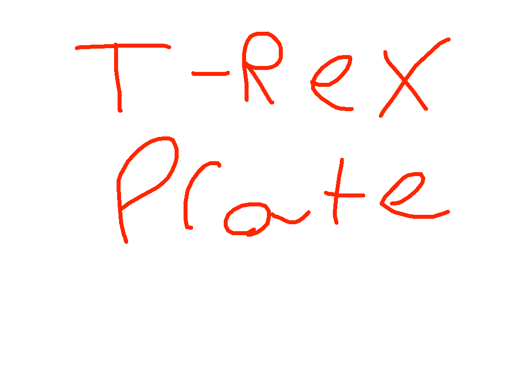 T-REX PRATE