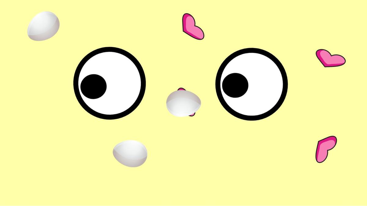Goggle eyes