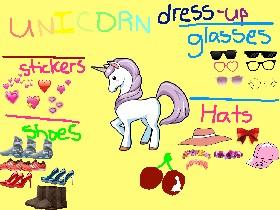 Unicorn Dress-Up! 1 2