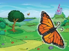 talking to a buterfly